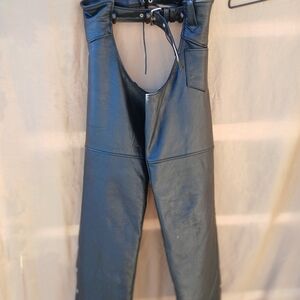 Interstate Leather Black Chaps